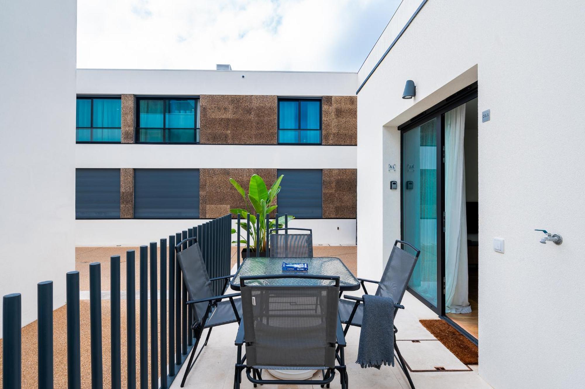 Compromisso 25 Apartment Faro Luaran gambar